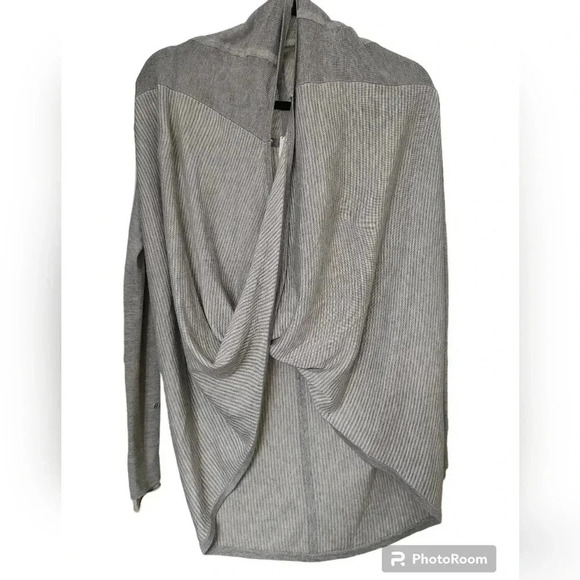 Lululemon Iconic Sweater WrapHeathered Medium Grey / Heathered Light Grey - Picture 7 of 9